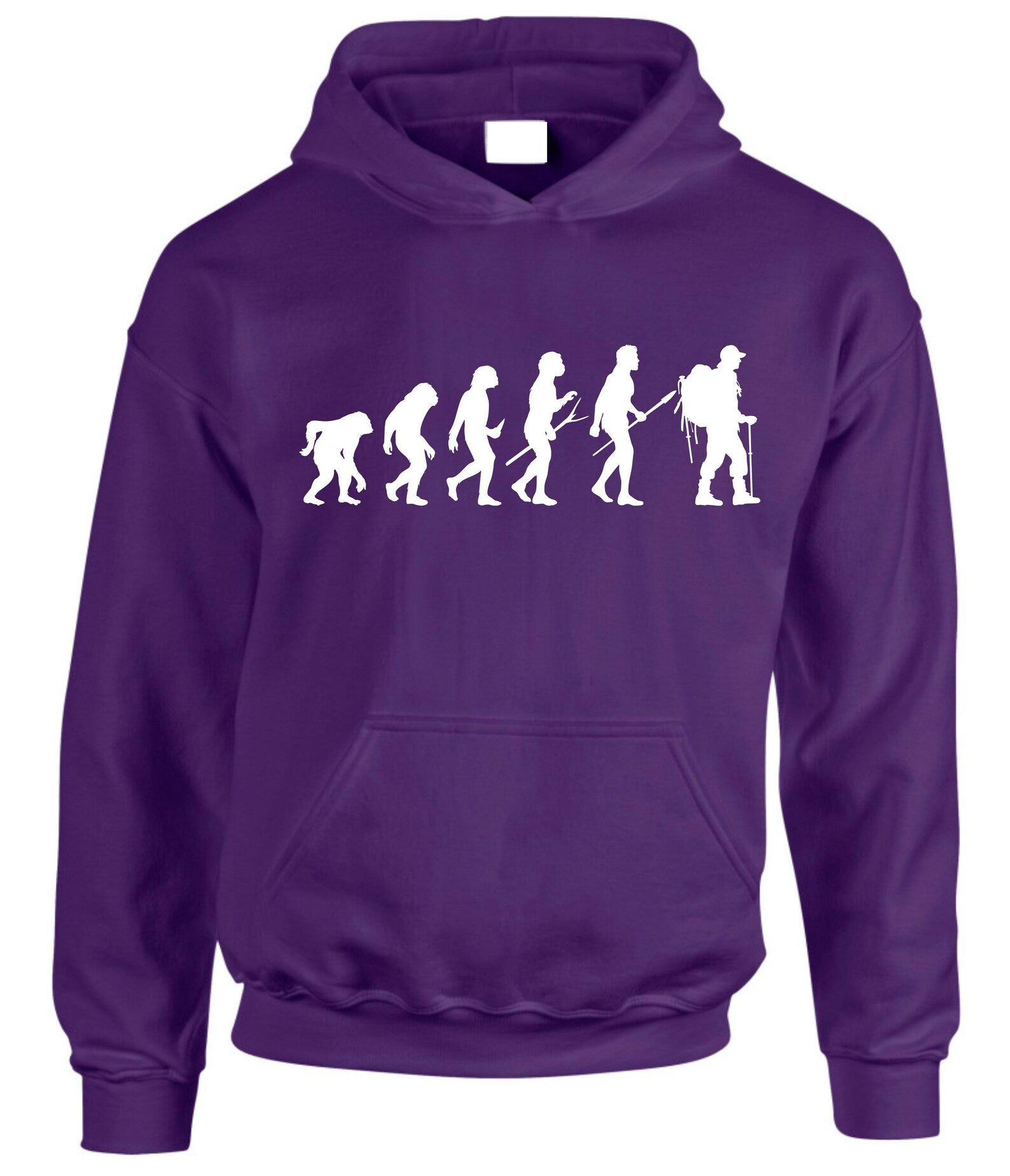Evolution Hoodie hill climbing evolve mountain climber adventure xmas unisex gift top