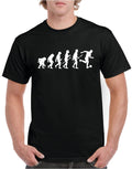 Evolution T-shirt football evolve player footballer socce design kids adults birthday gift top