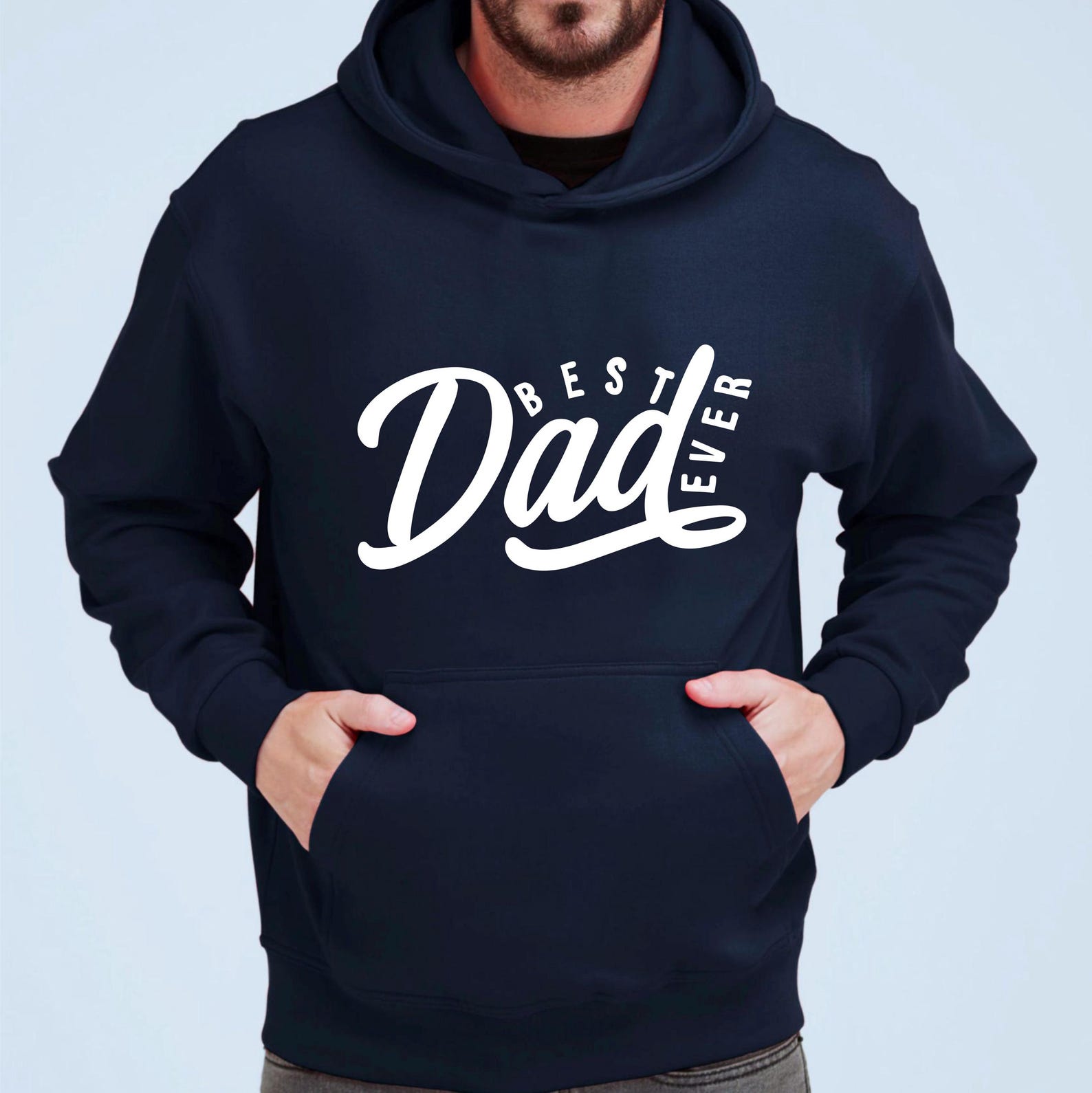 Daddy Hoodie: Dad Ever Papa Father Humor  Gift Top