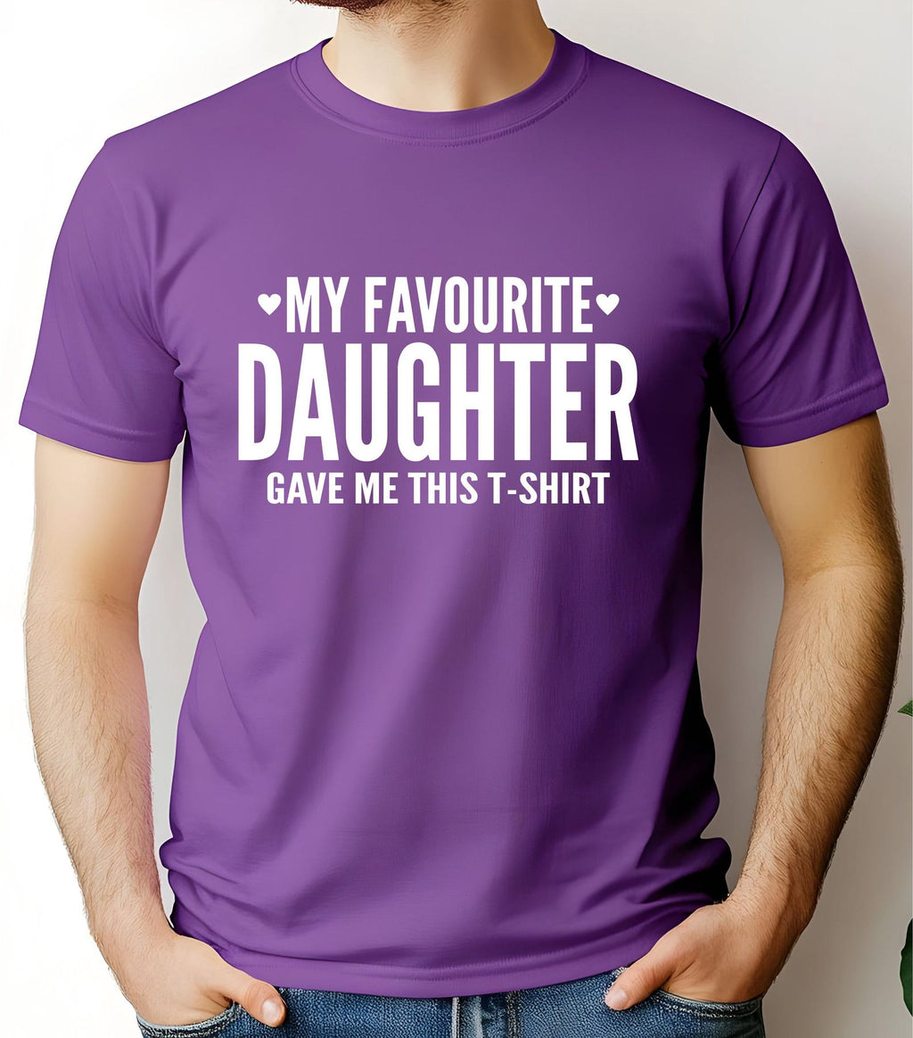 Daddy T-shirt Daughter Gave Me This Shirt Gift for Father's Day