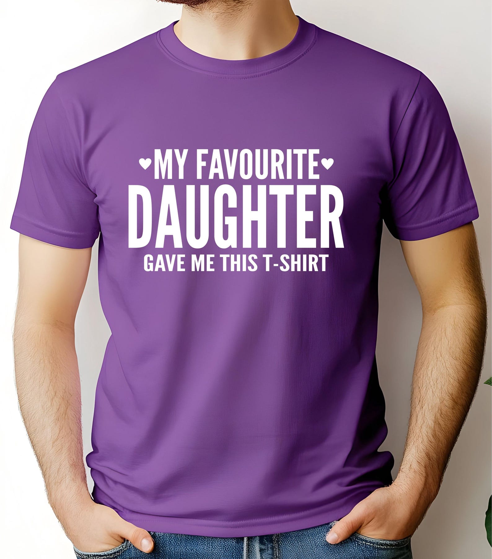 Daddy T-shirt Daughter Gave Me This Shirt Gift for Father's Day