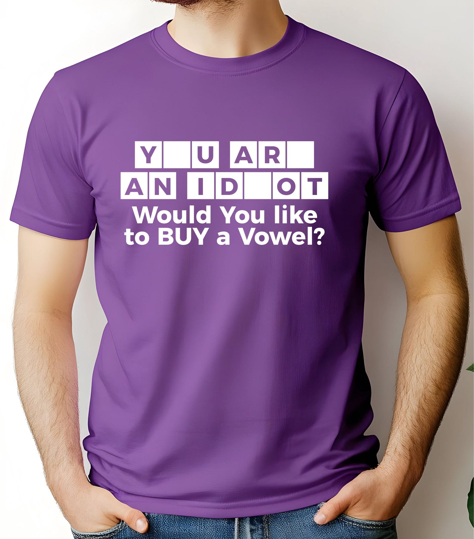You Are an Idiot T-shirt funny graphic shirt internet humor novelty birthday gift present