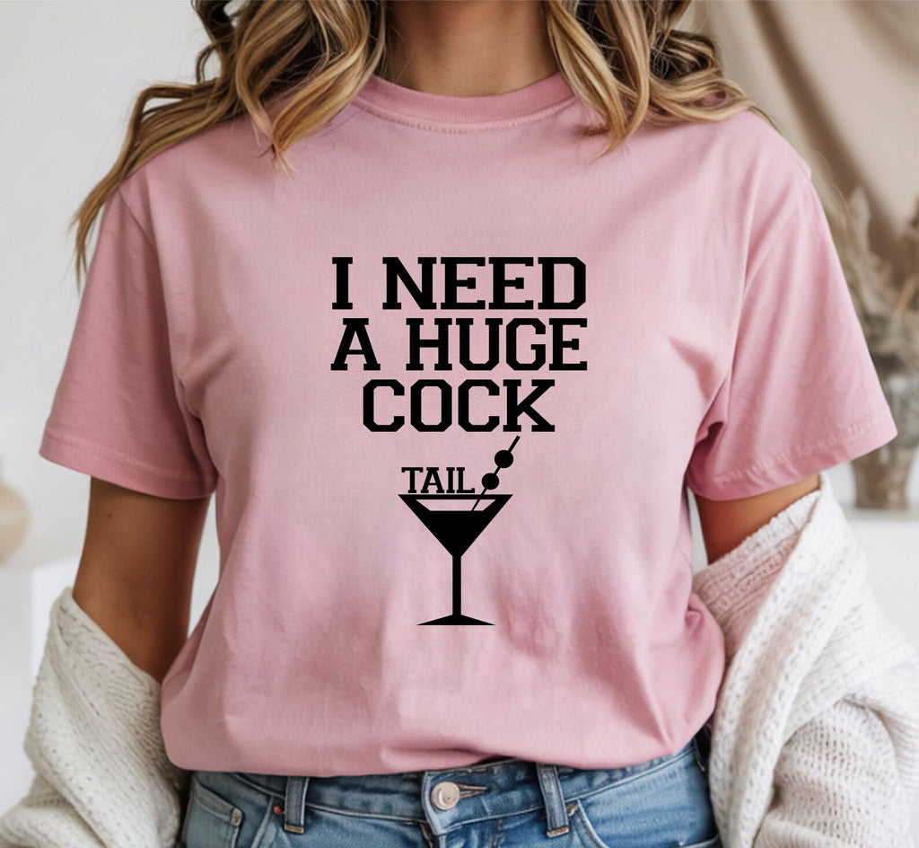 Funny Cocktail T-shirt offensive drinking shirt sarcastic alcohol booze lover birthday gift present